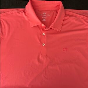 Southern Tide Men's Brrr-eeze Coral Polo Shirt